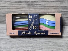 1950s Vintage Imperial Plastic Set of 9 Multi...