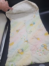 Vintage RAINBOW BRITE Baby Bunting bag Dundee 1983 Hallmark