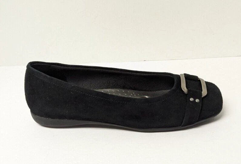 Trotters Sizzle Signature Flats, Black, Women's 9 Extra Wide - Image 2 of 4