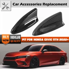 For Honda Civic 11th 2022~2023 Car Shark Fin Antenna Aerial Top Decorative Cover