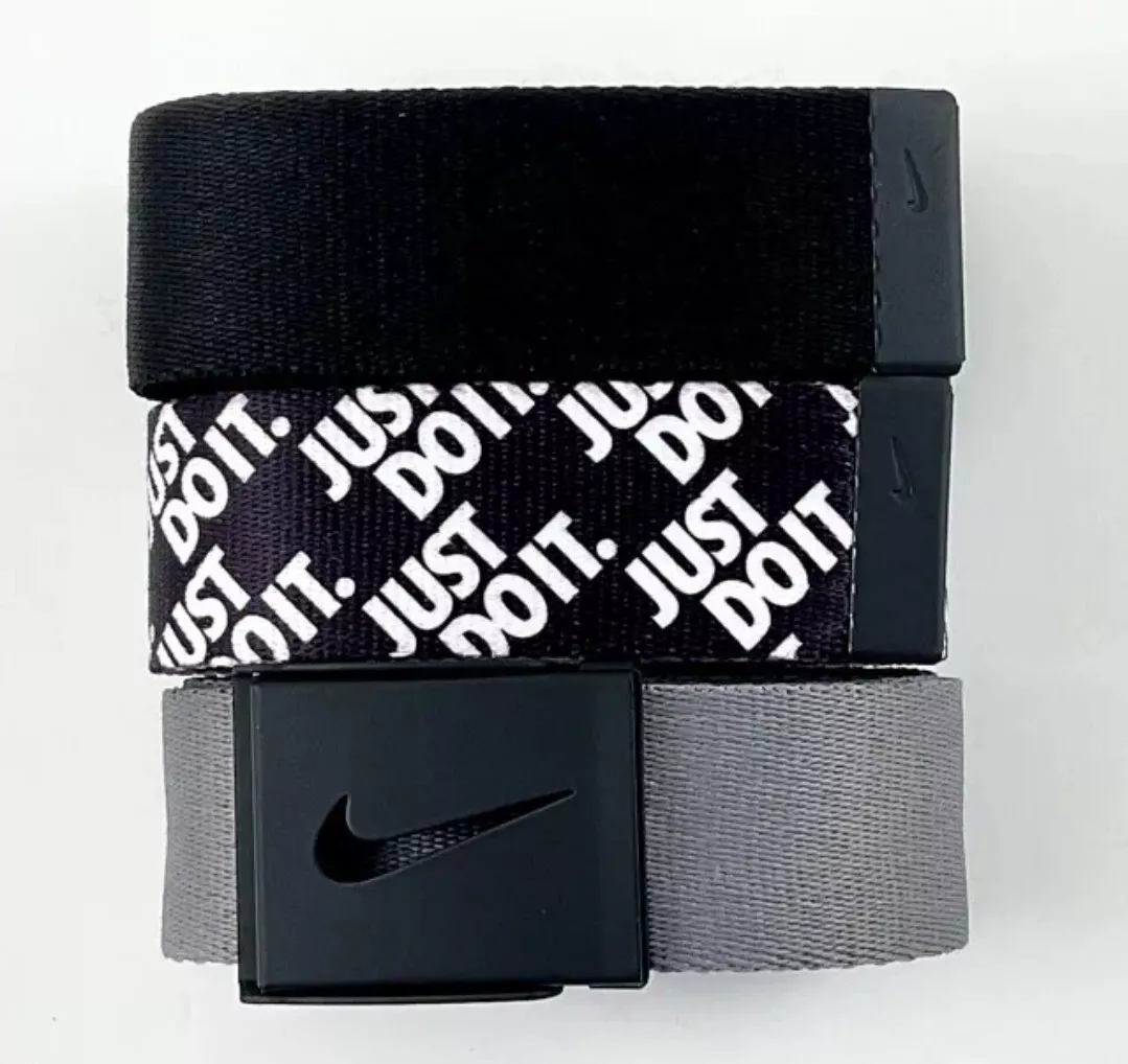 Nike golf 3 in 1 cheap pack web belts