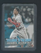 2022 Topps Series 1 Baseball Welcome To The Show # WTTS-12 Ronald Acuna Jr.