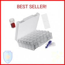 30 Slots Diamond Painting Storage Containers, Bead Organizer Box, Bead Storage C