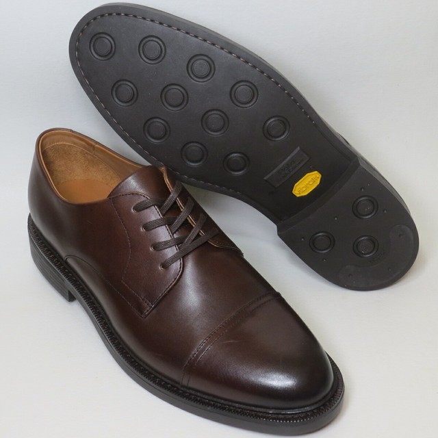 asher leather cap toe shoe