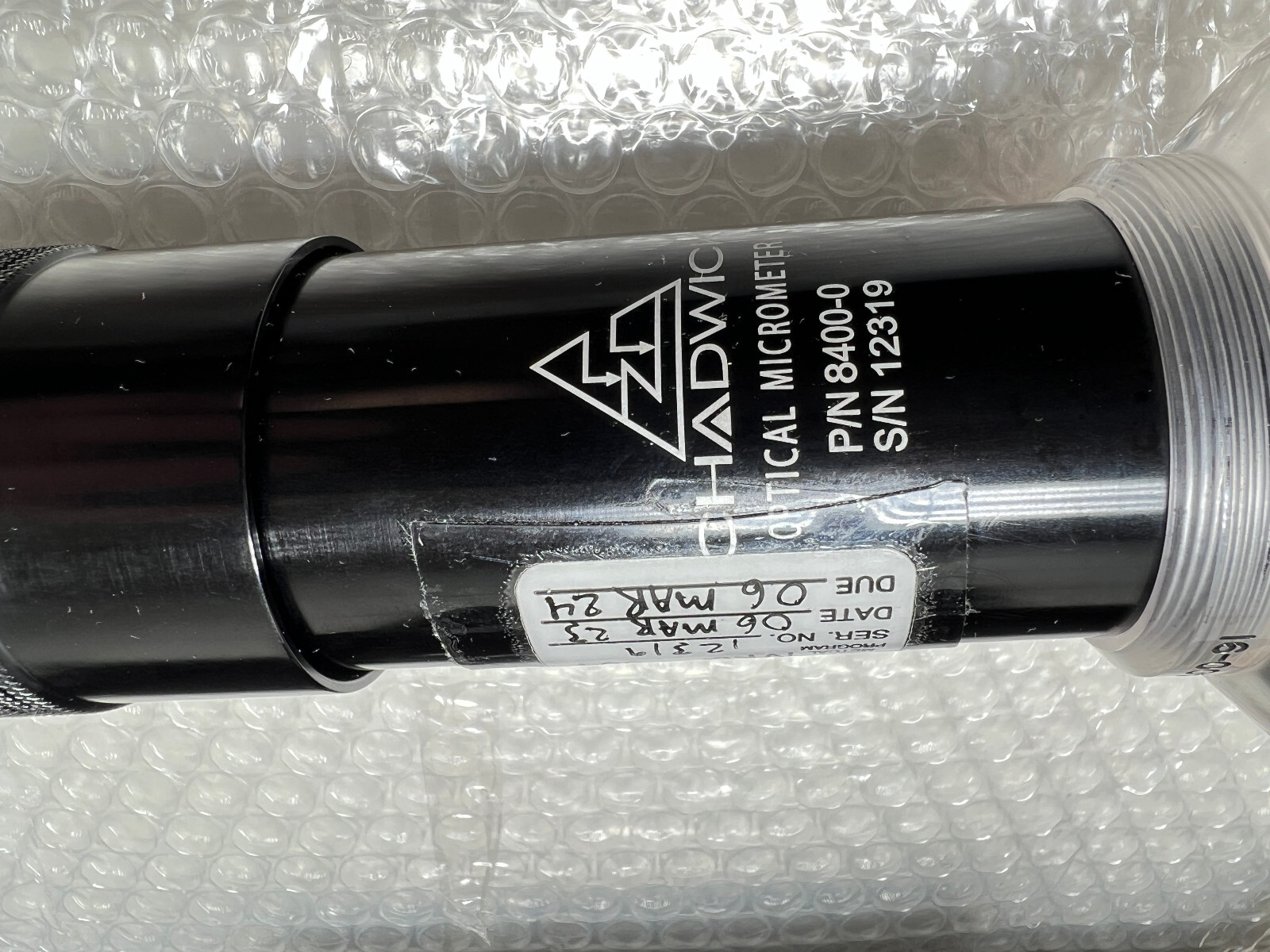 JChadwick 8400K Digital Optical Micrometer Kit Complete Calibrated eBay