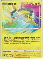 Pokémon Carta Schwert&Schild Colorshock 50/185 Raikou Amazing Rare