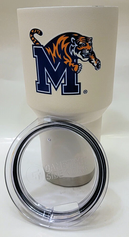 Taza de viaje aislada NCAA Memphis Tigers vaso de acero inoxidable de 24 oz nueva Foto 3 de 4