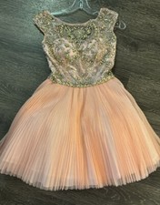 Sherri Hill Short Prom Dress - Light Pink - Size 0