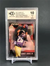 2017 SAGE HIT PREMIER DRAFT PEAK PERFORMANCE SIDNEY JONES IV #PKSJ BCCG 10