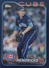 2024 Topps Base Set Series 2#567 Kyle Hendricks Royal Blue