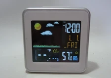La Crosse Technology C86371 Wireless Color Weather Station Used No Wall Adapter