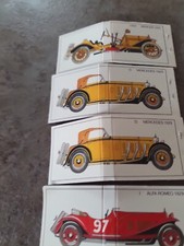 4 streichholzheftchen  Mit Automotive