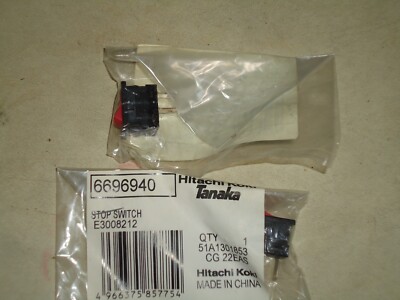 ONE  New OEM Tanaka Hitachi 66966940 Stop Switch