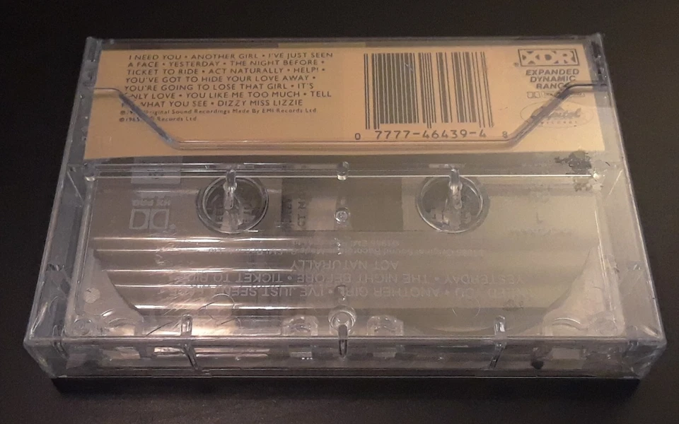 The Beatles: Help! 1987 Capitol XDR C4J-46439 Cassette NOS Sealed NM John Lennon - Image 2 of 4