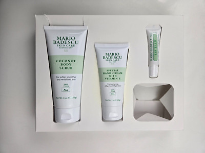 Holiday-exclusive 3-piece body essentials
