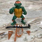 Michaelangelo HARD HEAD Near Complete Teenage Mutant Ninja Turtle 1988 Mike TMNT
