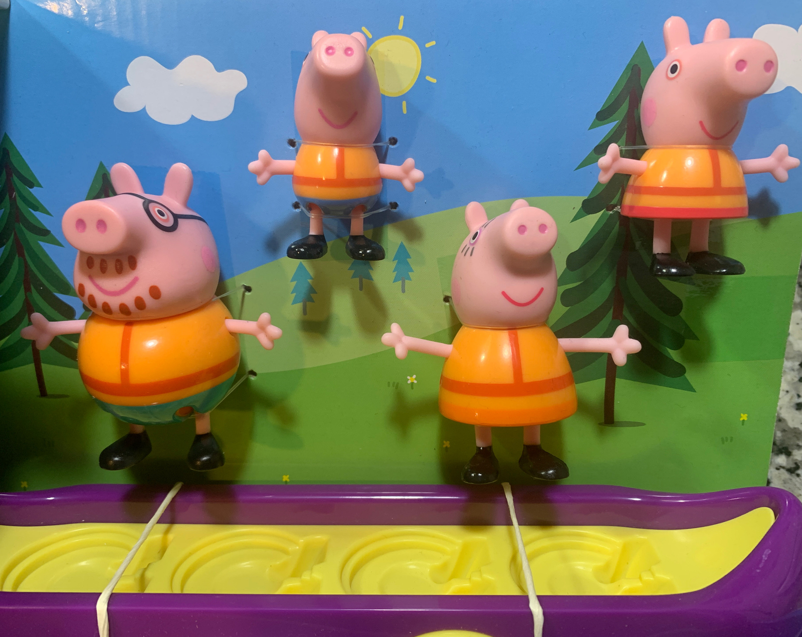 Peppa Pig Peppa’s FAMILY CANOE TRIP with 4 Figures By Hasbro NEW eBay