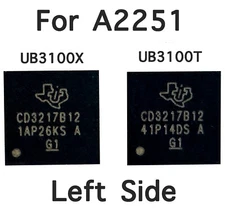 2 PCS Left Side CD3217B12 CD3217B12ACER UB3100_X UB3100_T for A2251 Re-ball