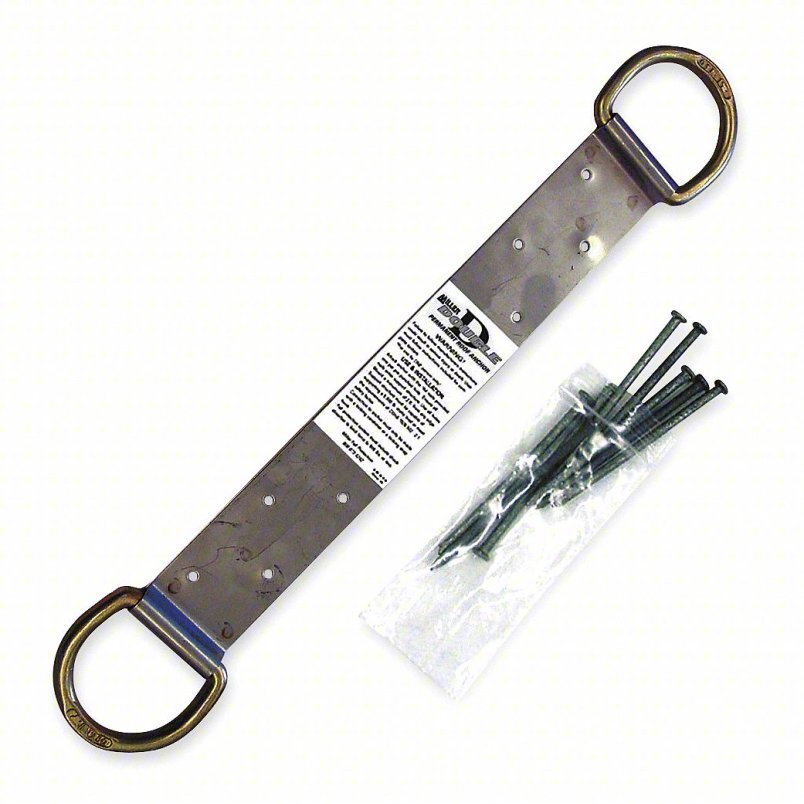 Honeywell RA40/ Miller Steel Permanent Double DRing Roof Anchor eBay