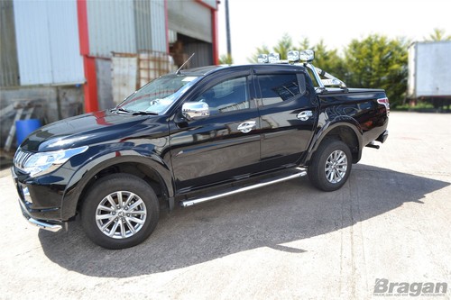 Manija de puerta embellecedores cromados para Fiat Fullback 2016-2019 juego de cubiertas accesorios A - Imagen 6 de 7