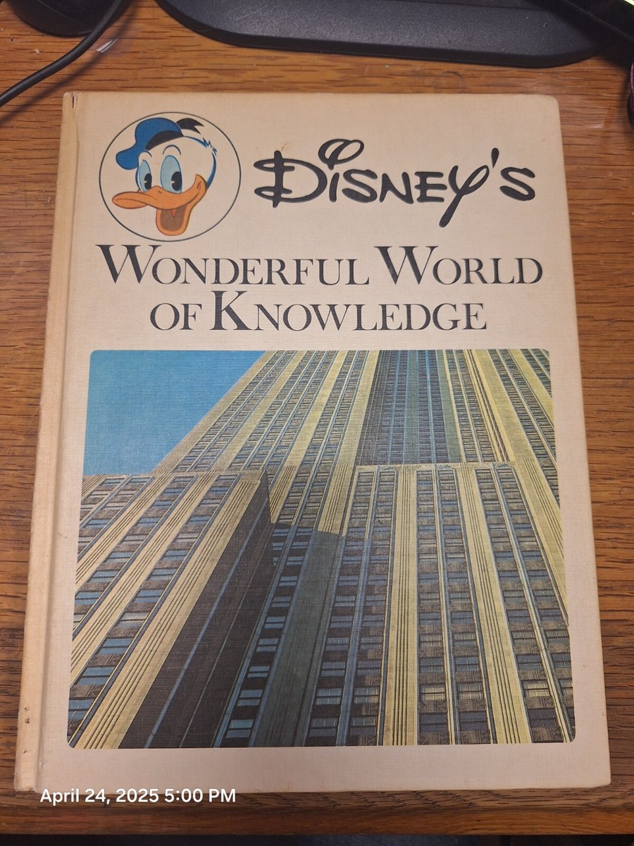 VINTAGE Disney's Wonderful World of Knowledge # 5 – Caves to