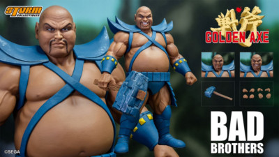 In Stock Storm Toys 1/12 Classic Arcade Battle Axe Bad Brothers Blue Action Figu