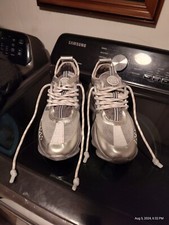 Versace Chain Reaction Silver shoes men size ...