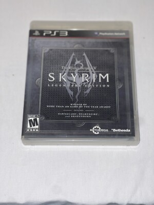 The Elder Scrolls V 5 Skyrim Legendary Edition PlayStation 3 PS3 Game
