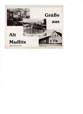 Greetings from old Madlitz near Briesen (formerly Fürstenwalde district) - with restaurant