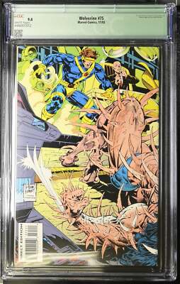 Wolverine #75 graded CGC 9.4 Signed by Larry Hama No Kaybee Insert
