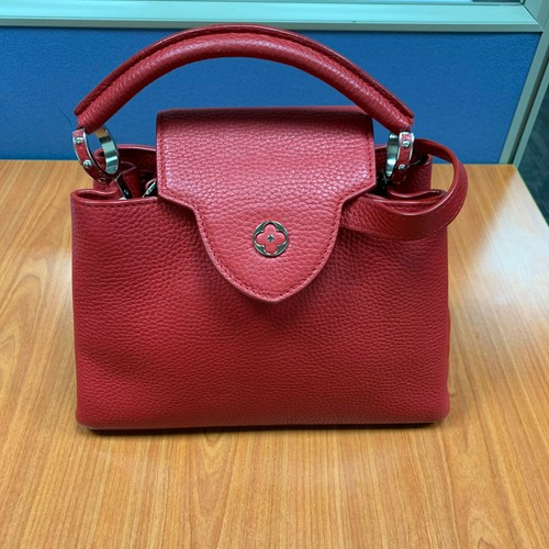 Louis Vuitton Capucines Handbag Leather BB Red Color | eBay