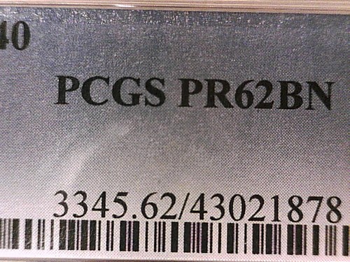 1940 Proof Lincoln Wheat Cent Penny PCGS PR 62 BN 43021878 Toned - Picture 3 of 5