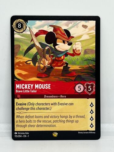 TARJETAS HOLO LEGENDARIAS RARAS DE DISNEY LORCANA EL PRIMER CAPÍTULO FOIL - Imagen 8 de 11