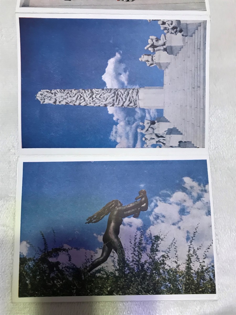 Postcard The Vigeland Sculpture Park, Oslo, Norway