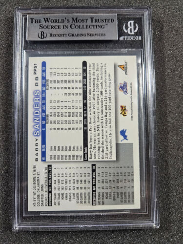 🌟 1998 Score Showcase Series Artist Proof Barry Sanders #PP51 - BGS 8.5 - Bild 2 von 2