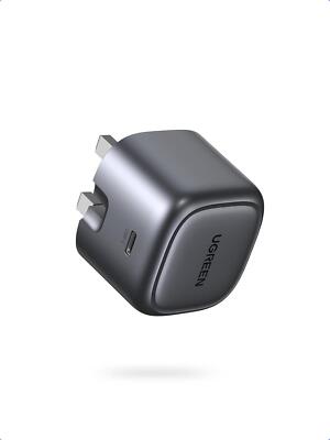 UGREEN USB C Ladegerät Nexode 30W USB C Stecker PD 3.0 Schnellladen Faltbar Gan