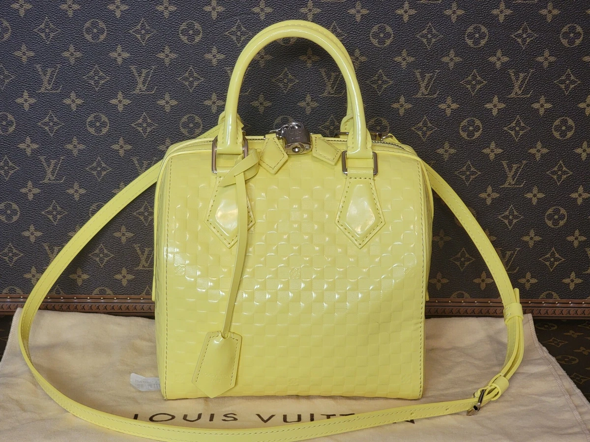 Buy Louis Vuitton Speedy Cube Bag Facette PM Yellow 1728301