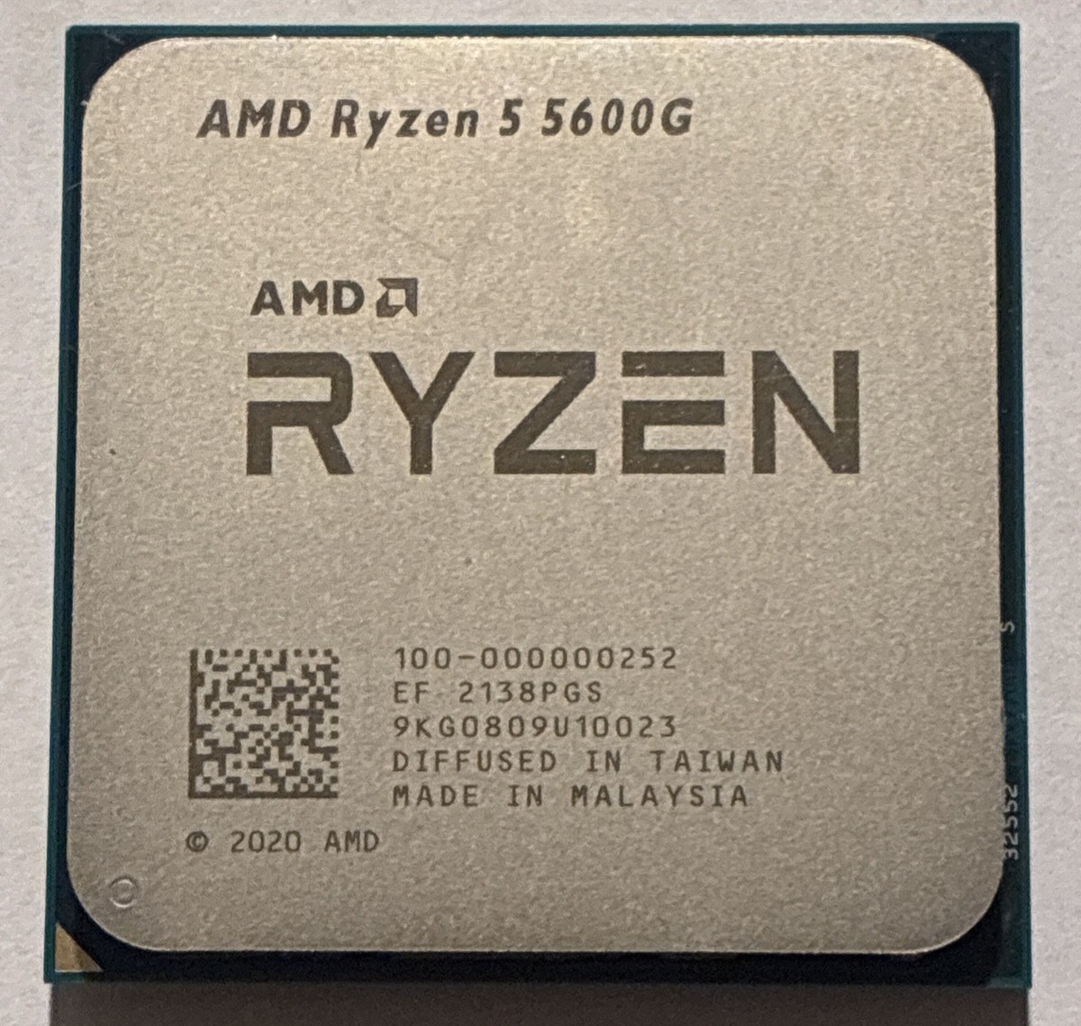AMD Ryzen 5 5600G CPU Processor 3.90GHz, 6 Core, SOCKET AM4
