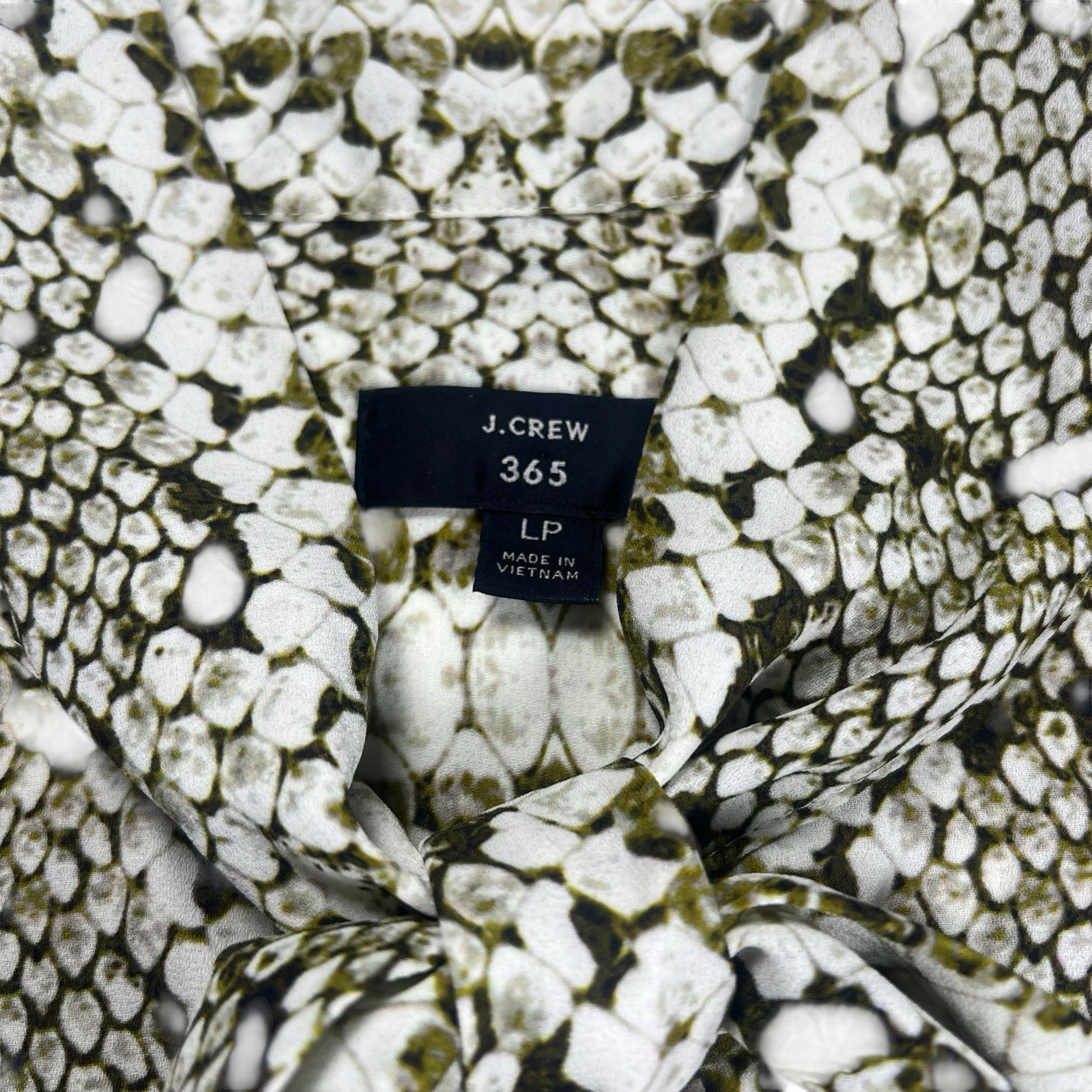 J. Crew 365 Python Print Sleeveless Blouse Women’… - image 8