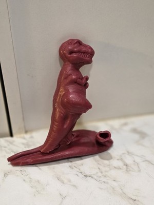 Vintage Sinclair Dinoland Brown T-Rex Tyrannosaurus Rex Gas & Oil For Repair 