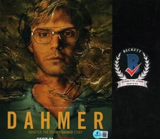 Evan Peters Signed Dahmer Monster Jeffrey Dahmer 8x10 Photo BAS COA