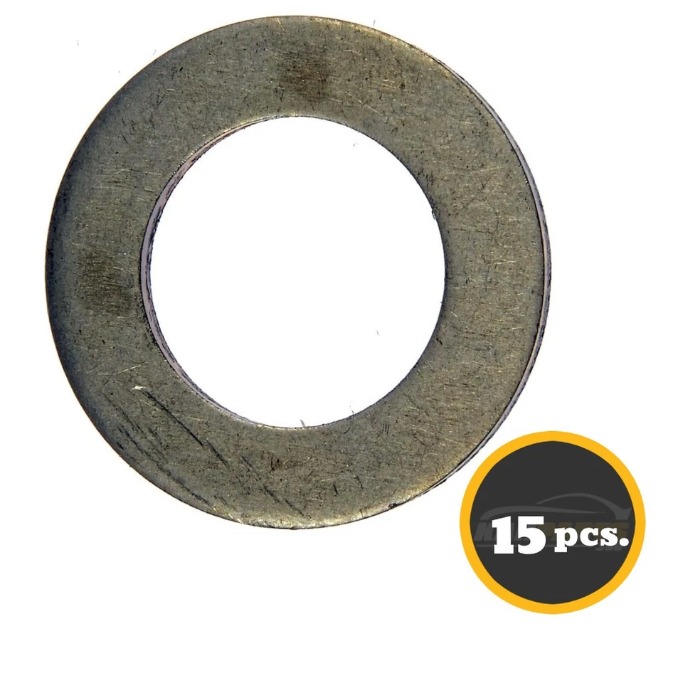 Juntas de tapón de drenaje de aceite de motor para Acura RDX 2009-2024 | 15 piezas | Aluminio Foto 2 de 4