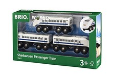 BRIO SHINKANSEN Passenger Train 33417 3 Piece From Japan
