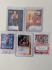 NBA Basketball Autograph Rookie Lot 5 Donruss Hoops Recon Wild Card