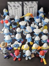 2011  2013 McDonald's Happy Meal The Smurfs 31/32 Figures Almost Complete Set
