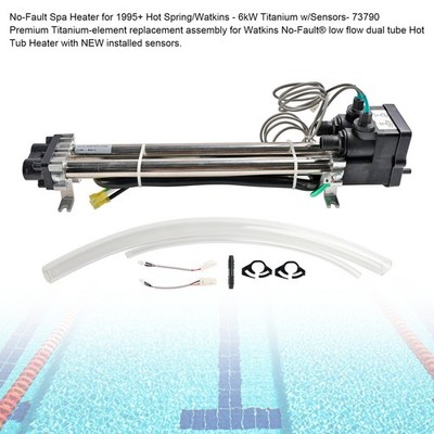 No-Fault Spa Heater Fit Hot Spring/Watkins/Caldera/Tiger River 73790-6KW,