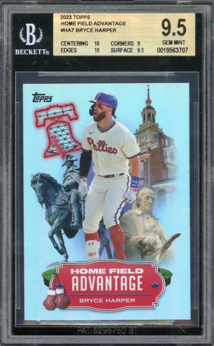 2023 Topps Series 1 Bryce Harper Home Field Advantage #HA-7 BGS 