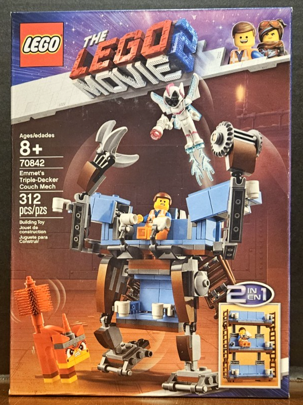 LEGO The LEGO Movie 2: Emmet's Triple-Decker Couch Mech (70842