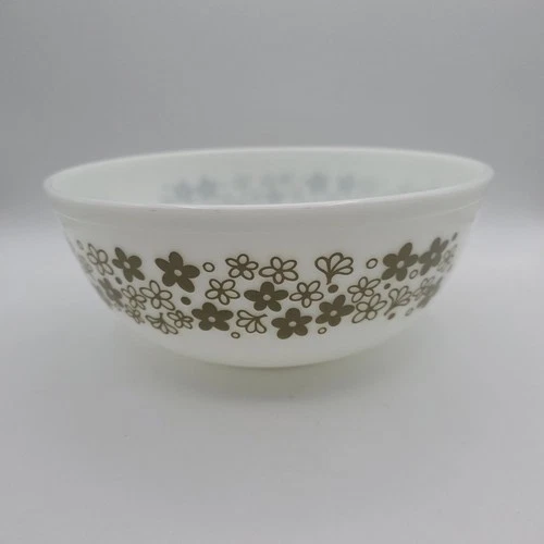 Pyrex Vintage Spring Blossom (Crazy Daisy) Mixing Bowl 4qt Style 404 - RARE!