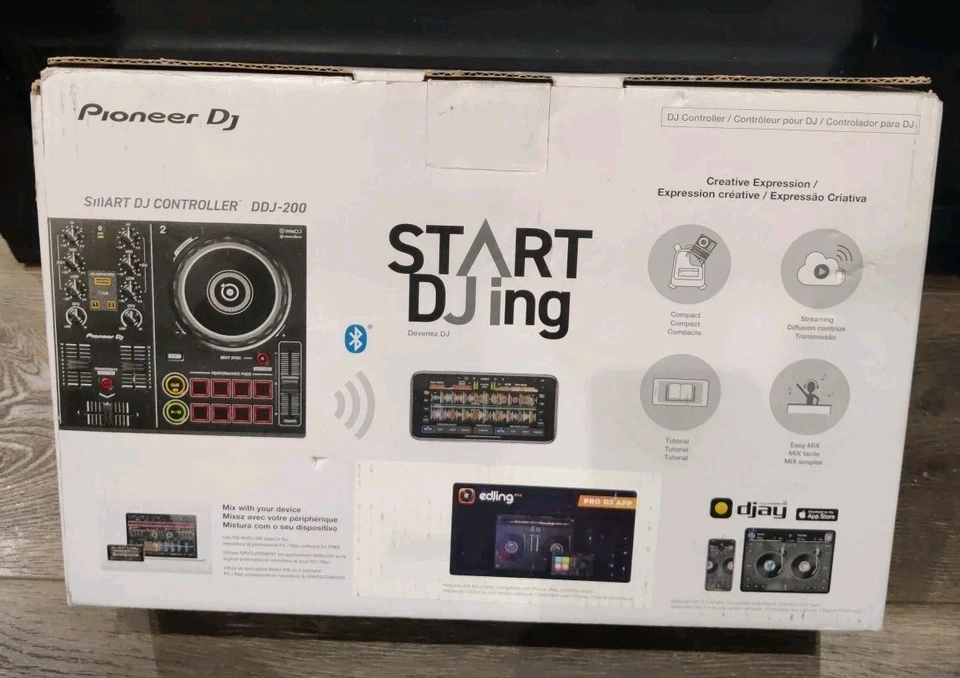Pioneer DJ DDJ-200 2-Deck Rekordbox DJ Controller - Brand New - Image 2 of 3